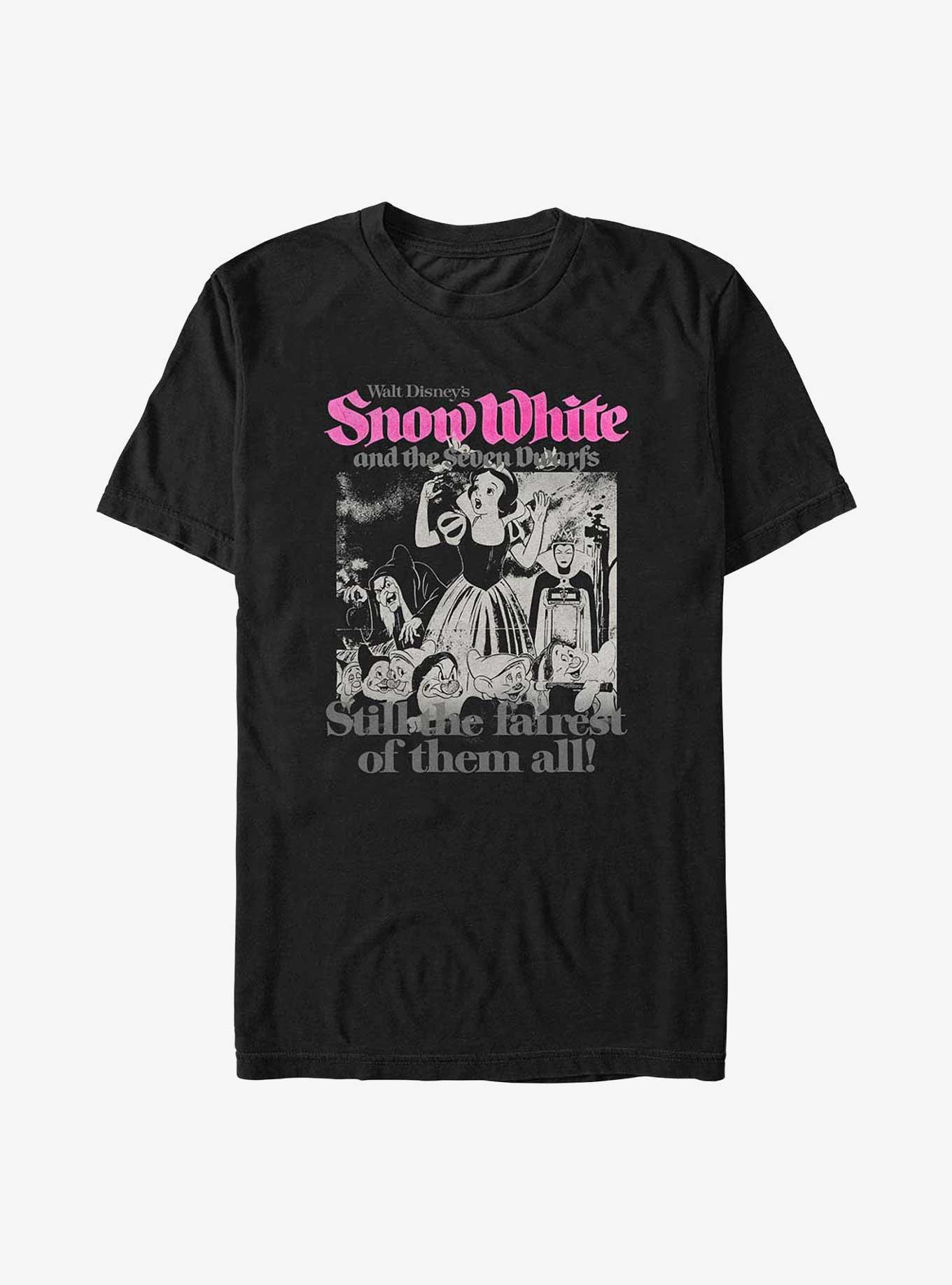Disney Snow White and the Seven Dwarfs Still The Fairest T-Shirt, BLACK, hi-res