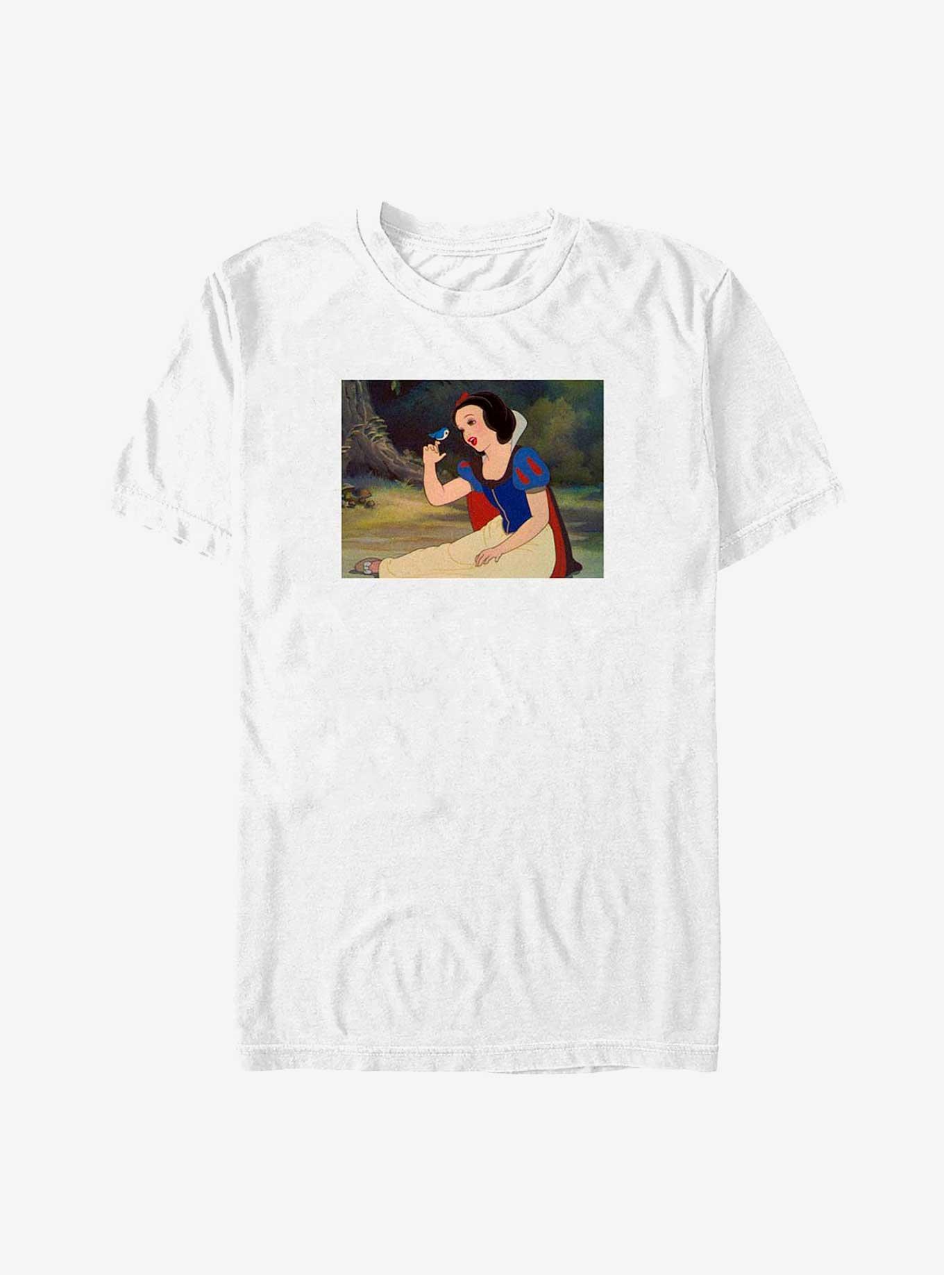 Disney Snow White and the Seven Dwarfs Woodland Princess T-Shirt, WHITE, hi-res