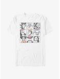 Disney Villains Evil Doodle T-Shirt, WHITE, hi-res