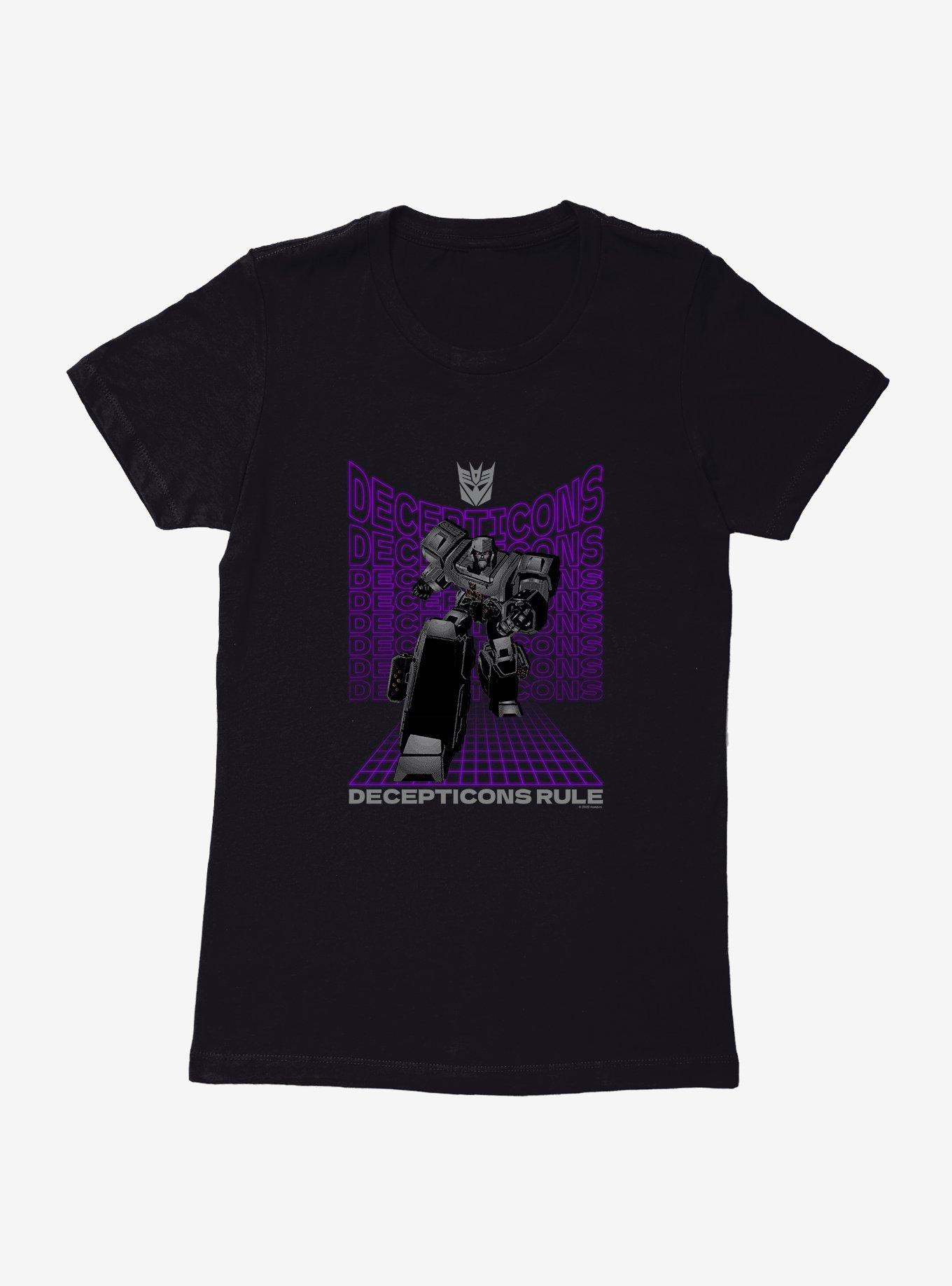 Transformers Decepticons Rule Megatron Womens T-Shirt, , hi-res