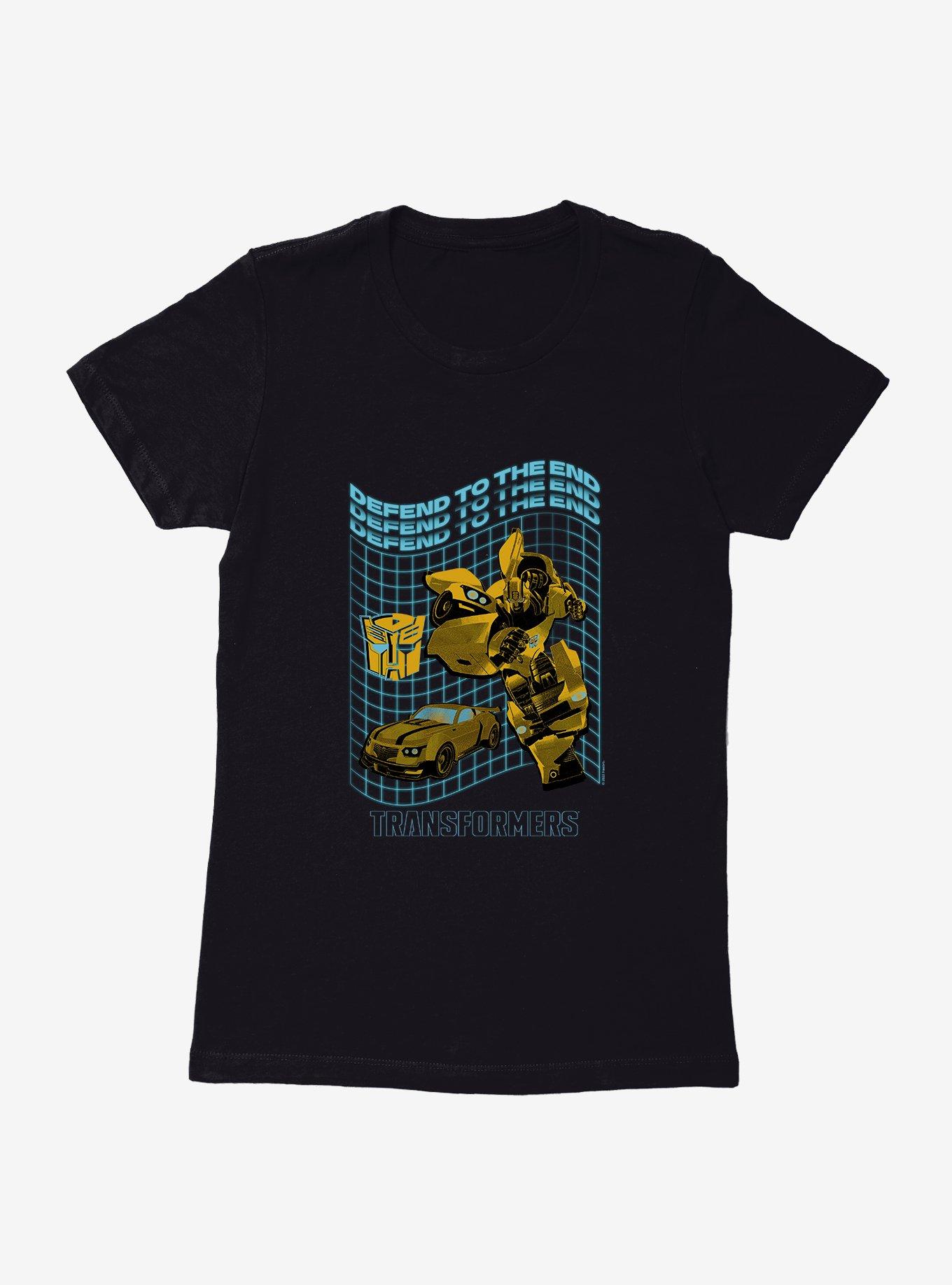 Transformers Defend To The End Bumblebee Womens T-Shirt, , hi-res