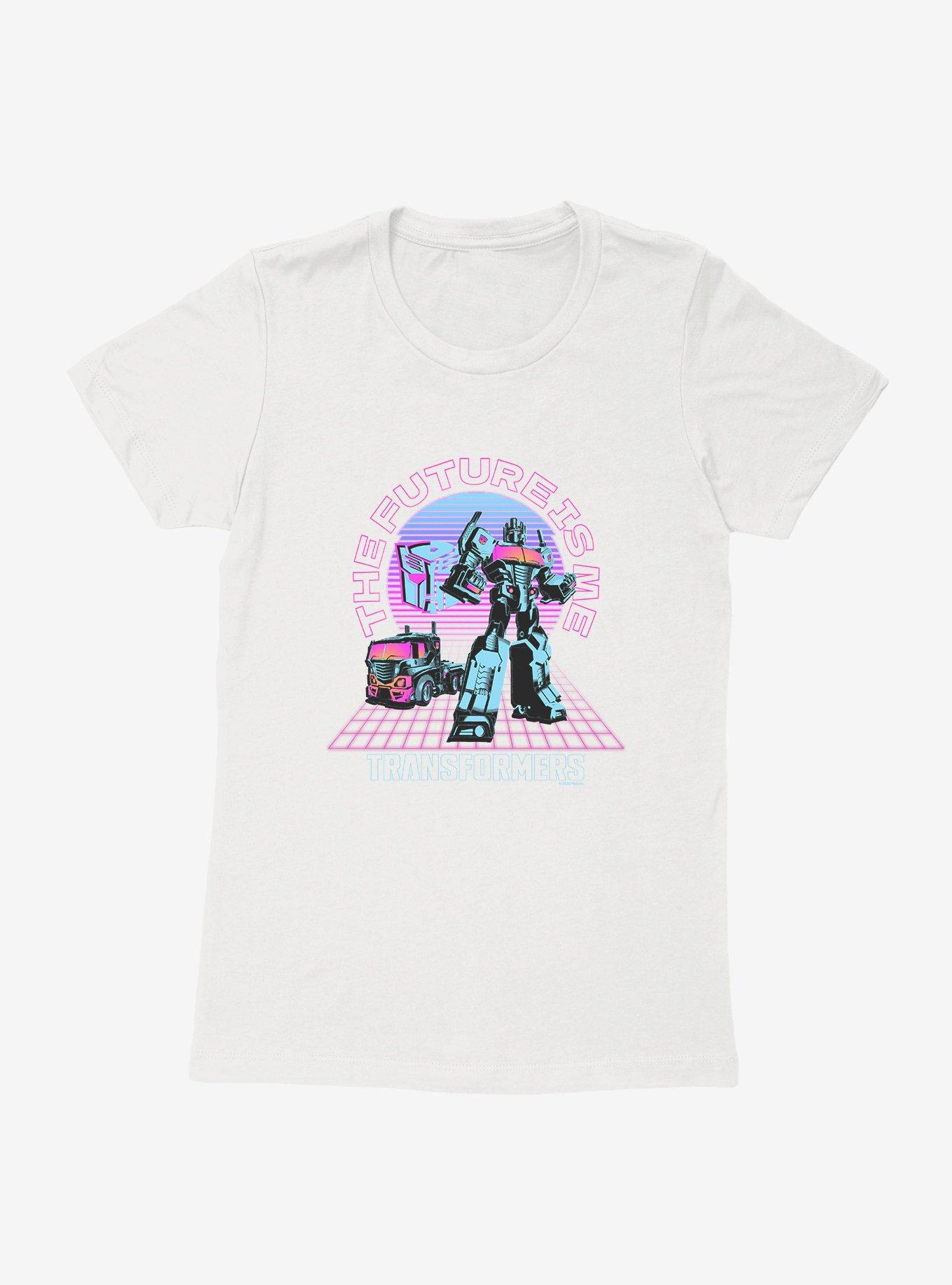 Transformers The Future Is Me Optimus Prime Womens T-Shirt