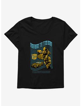 Transformers Defend To The End Bumblebee Womens T-Shirt Plus Size, , hi-res