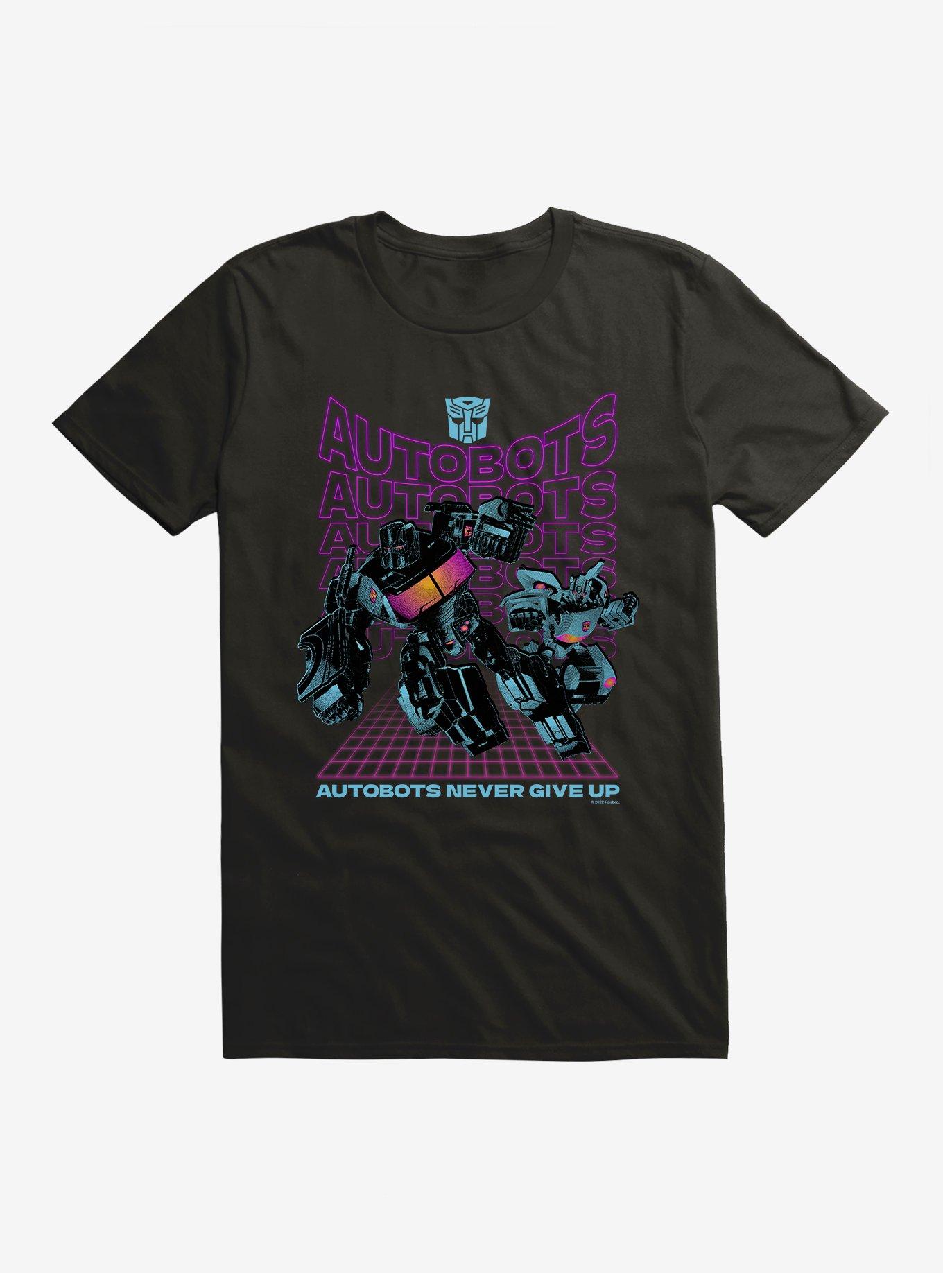 Transformers Autobots Never Give Up T-Shirt, , hi-res