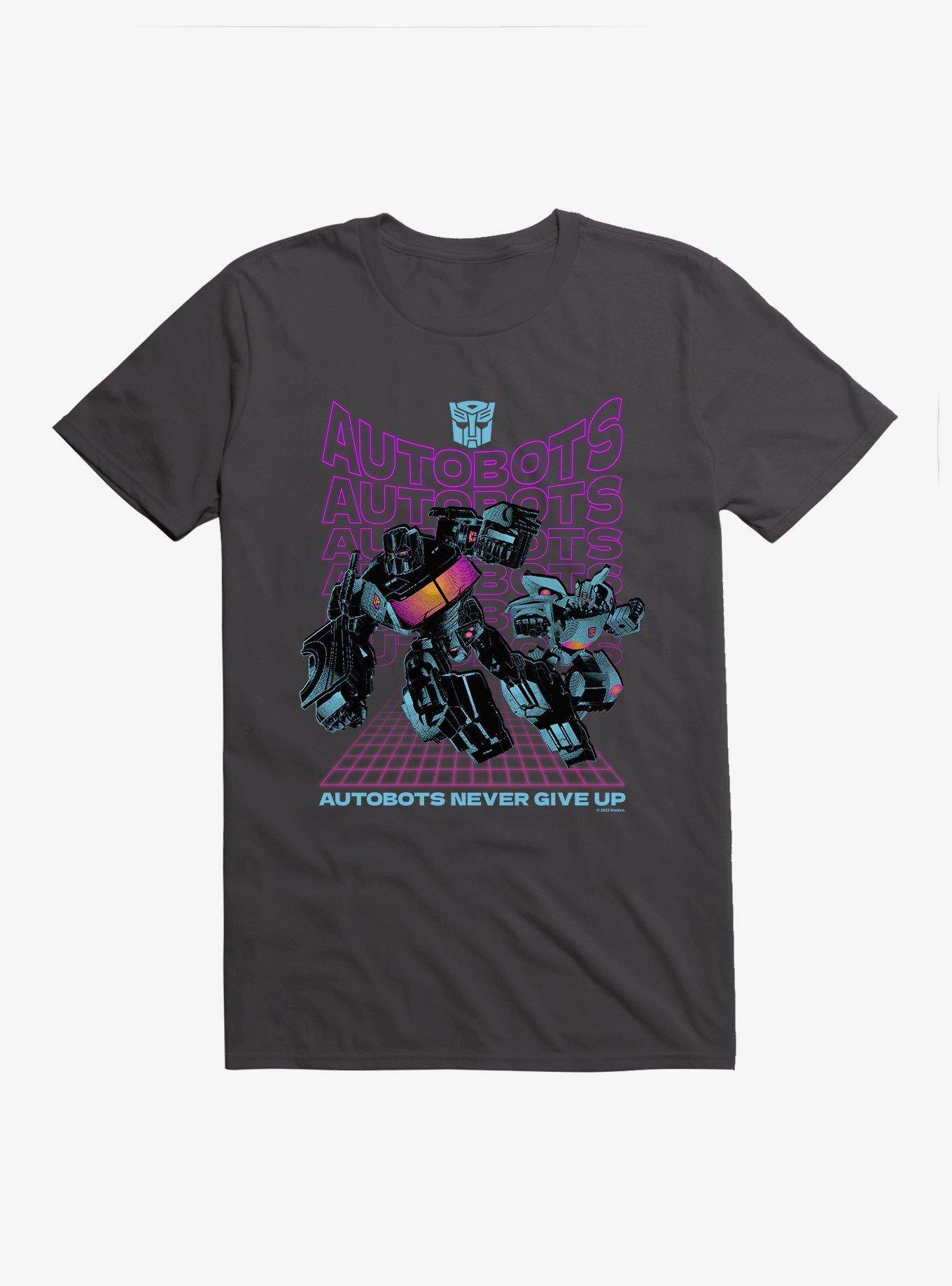 Transformers Autobots Never Give Up T-Shirt