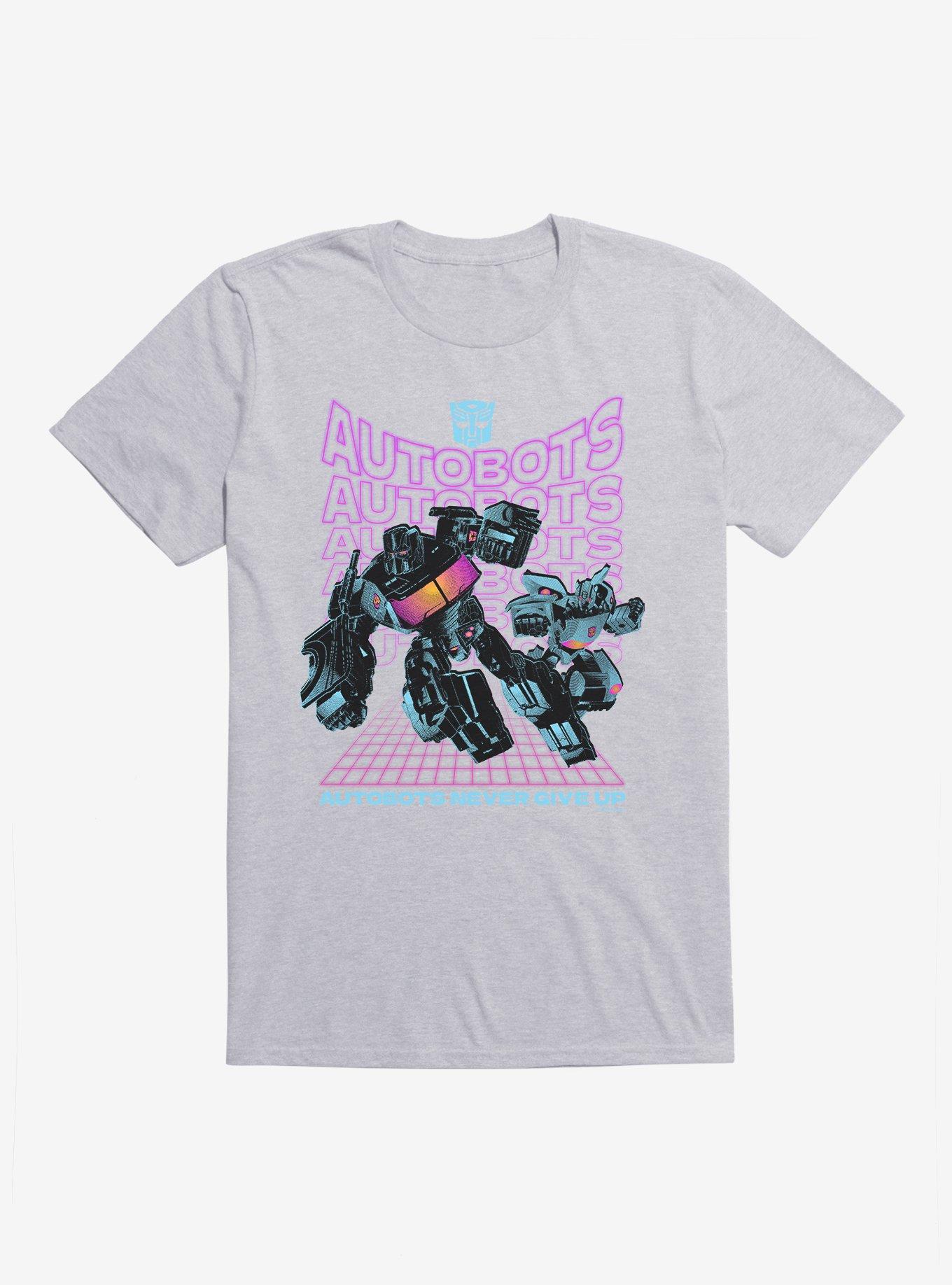 Transformers Autobots Never Give Up T-Shirt