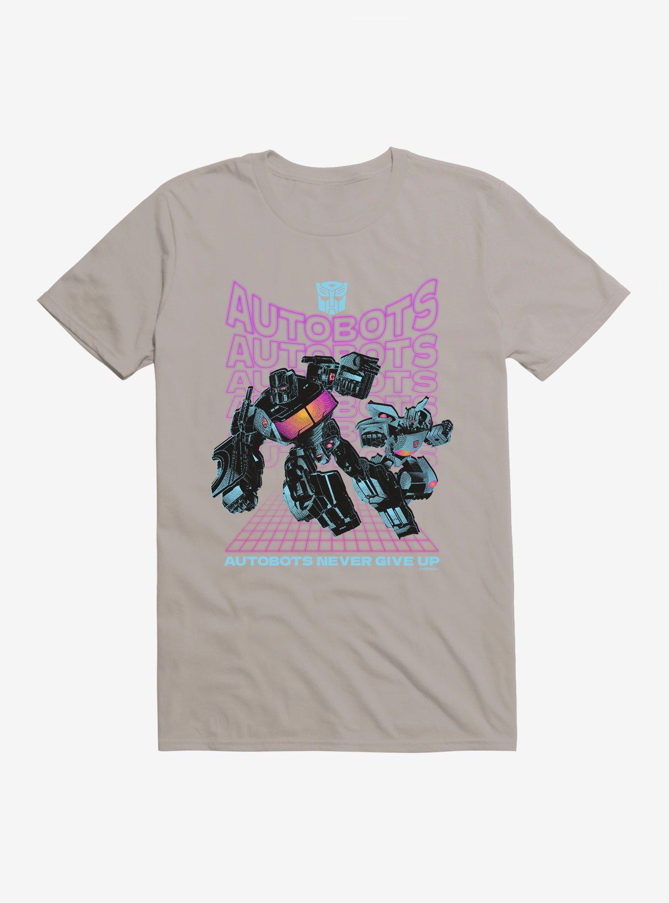 Transformers Autobots Never Give Up T-Shirt