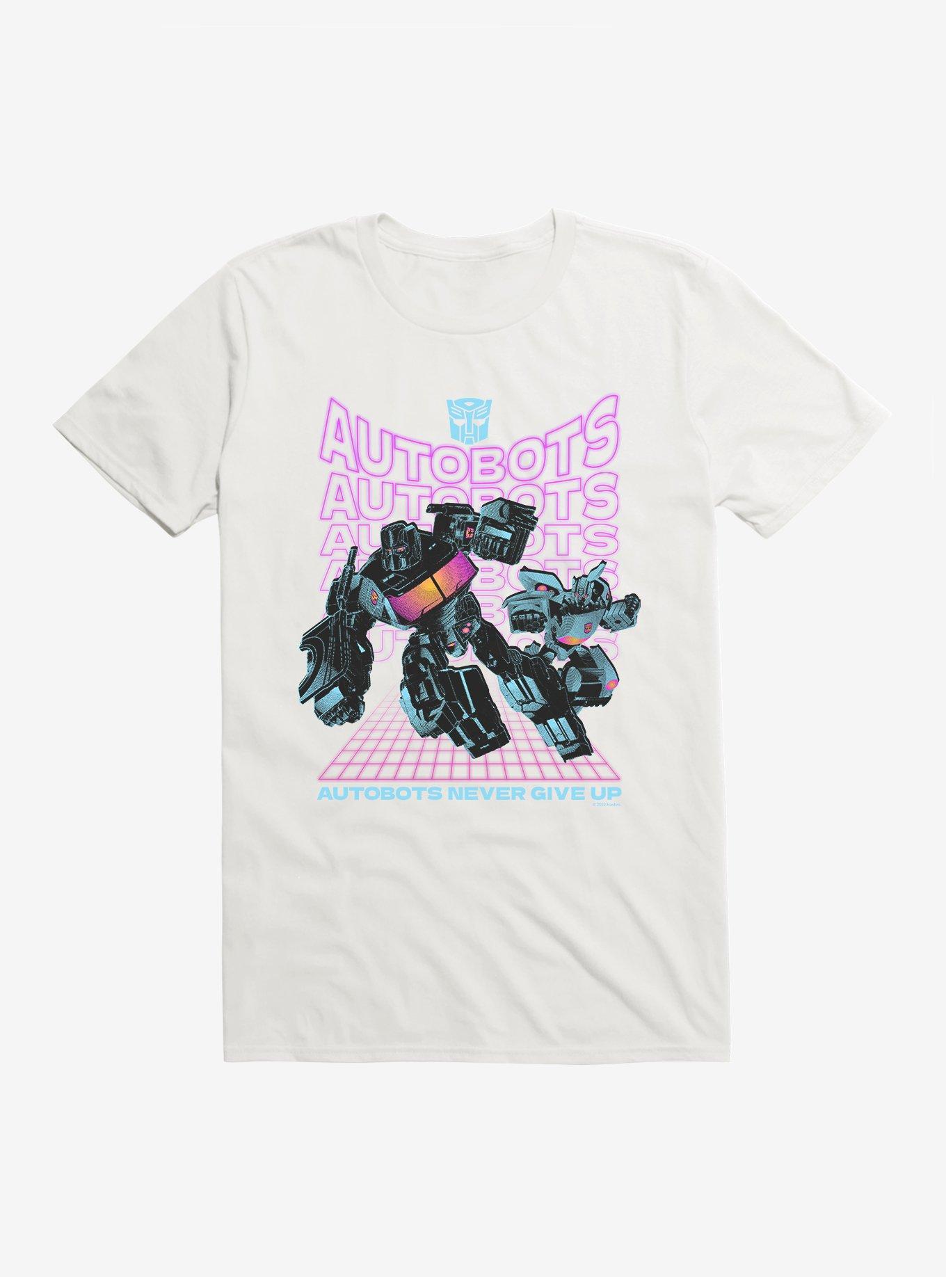Transformers Autobots Never Give Up T-Shirt