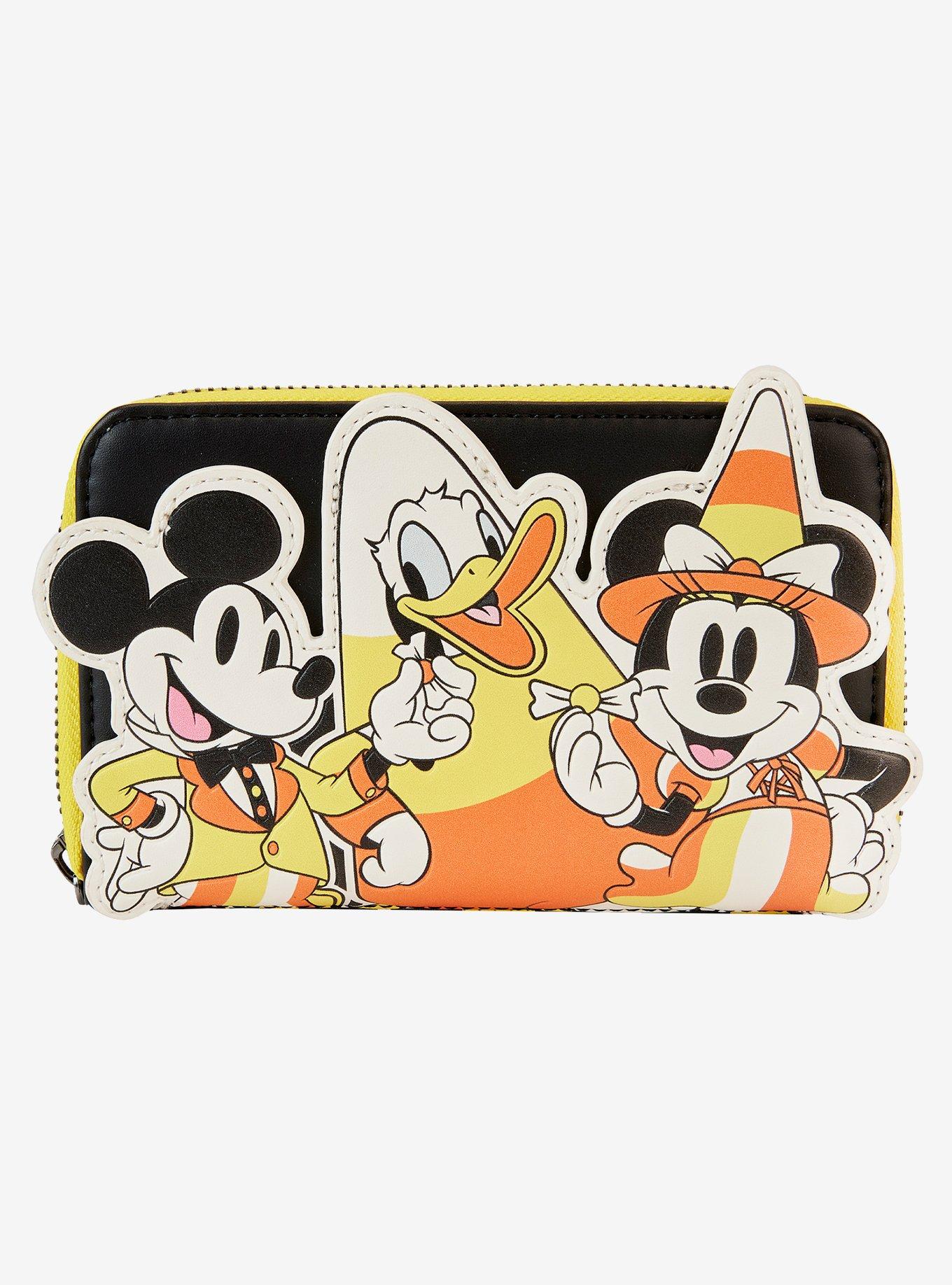 Loungefly Disney Mickey Mouse And Friends Candy Corn Zipper Wallet ...