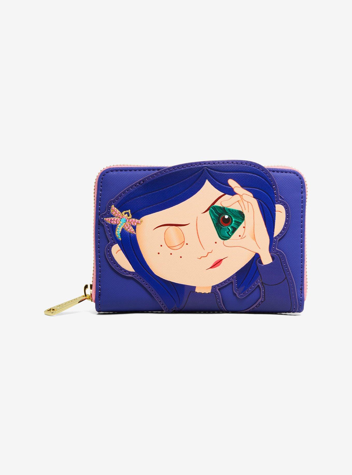 Loungefly Coraline Stars Cosplay Zip-Around Wallet