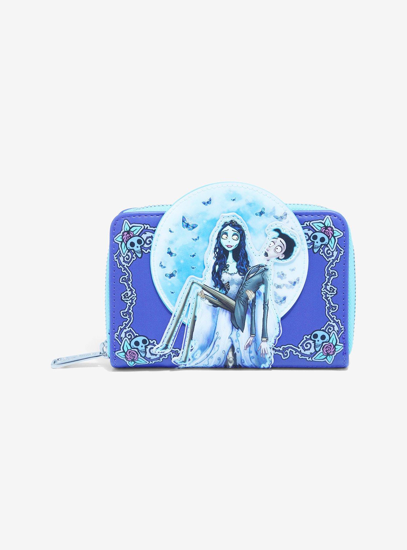Loungefly Corpse Bride Moon Zipper Wallet, , hi-res