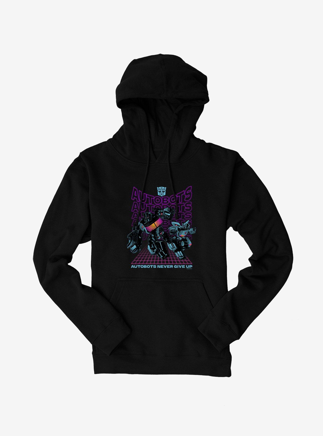 Transformers Autobots Never Give Up Hoodie, , hi-res