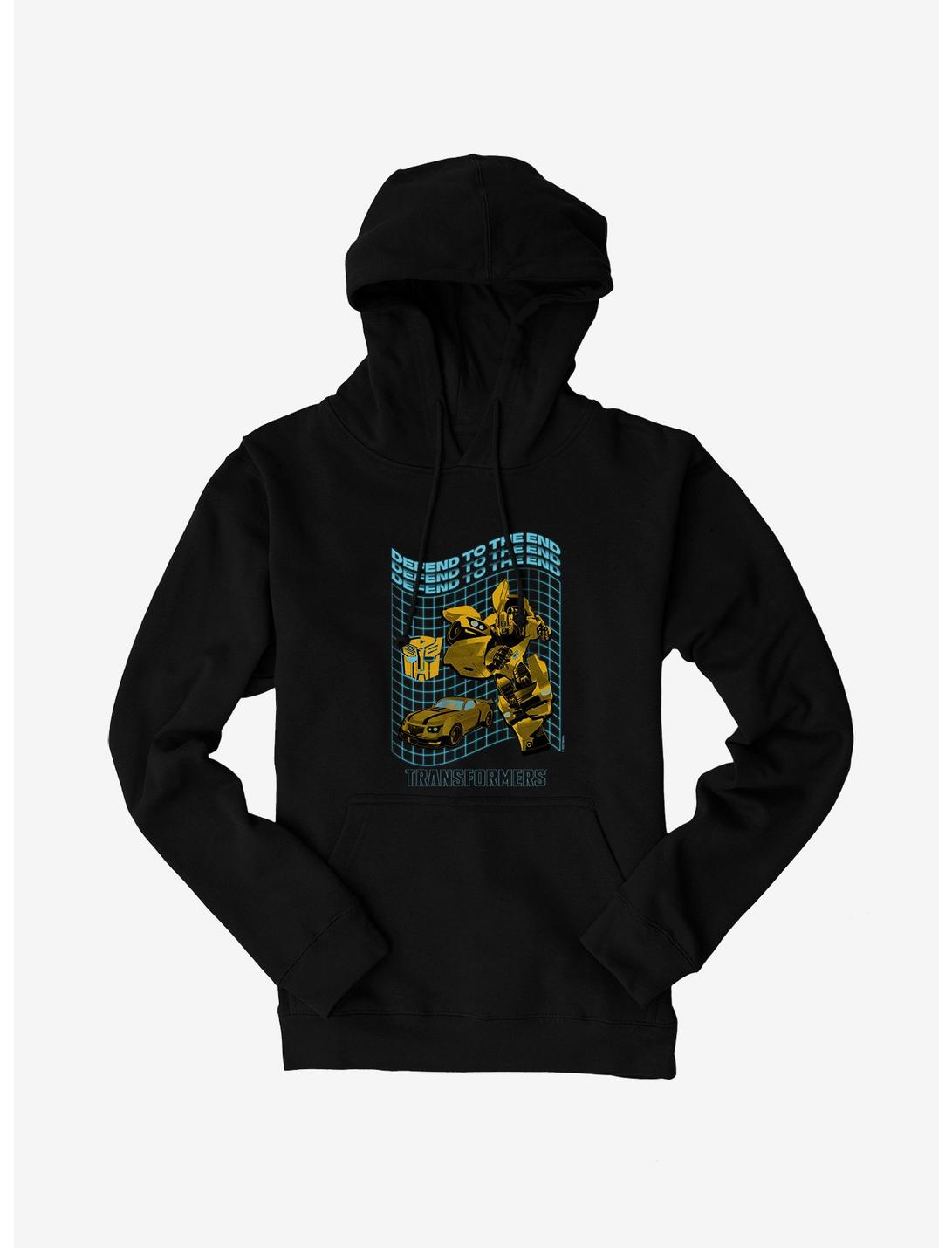 Transformers Defend To The End Bumblebee Hoodie, , hi-res