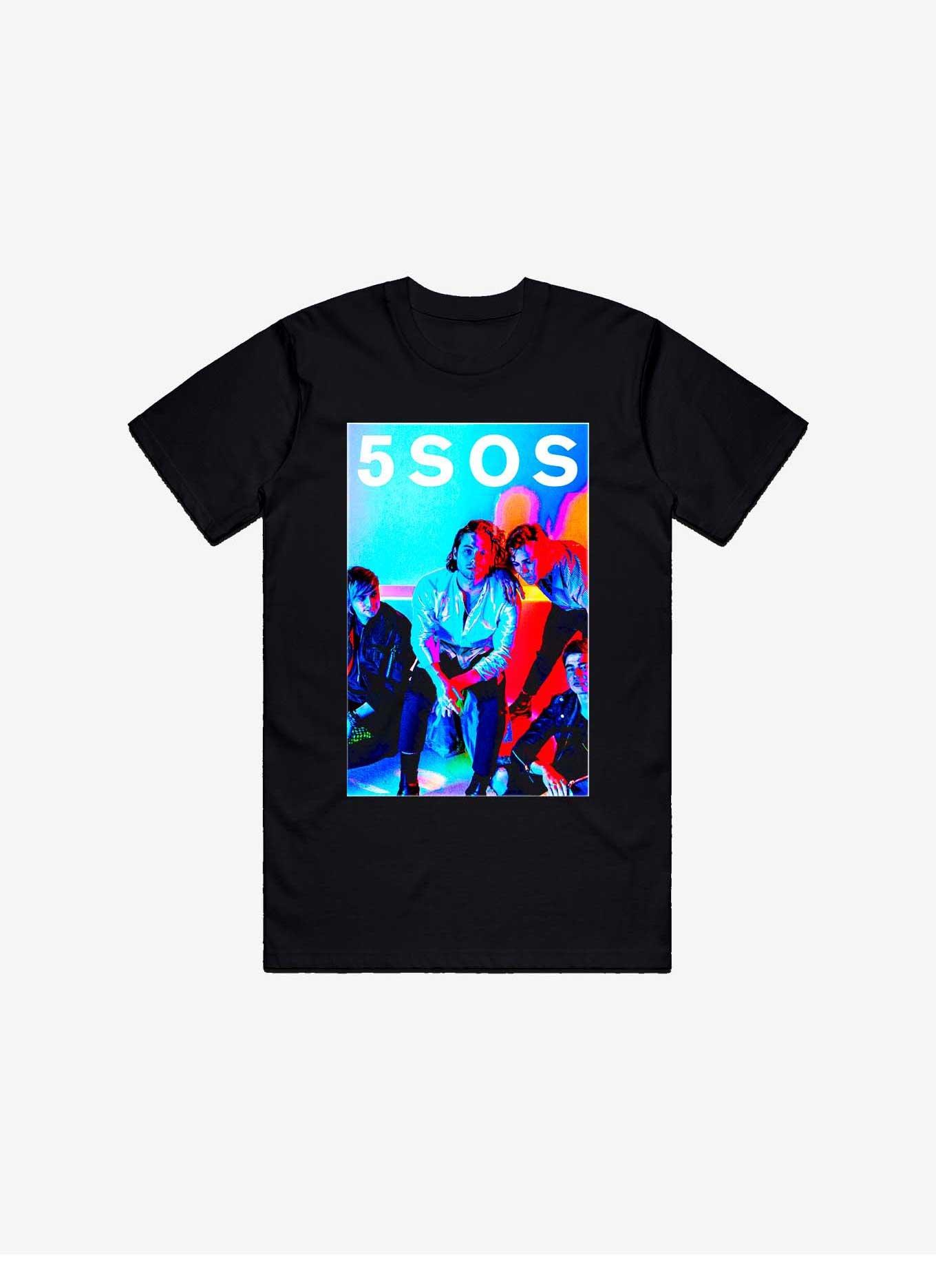 5 Seconds Of Sumer Band Photo T-Shirt, , hi-res