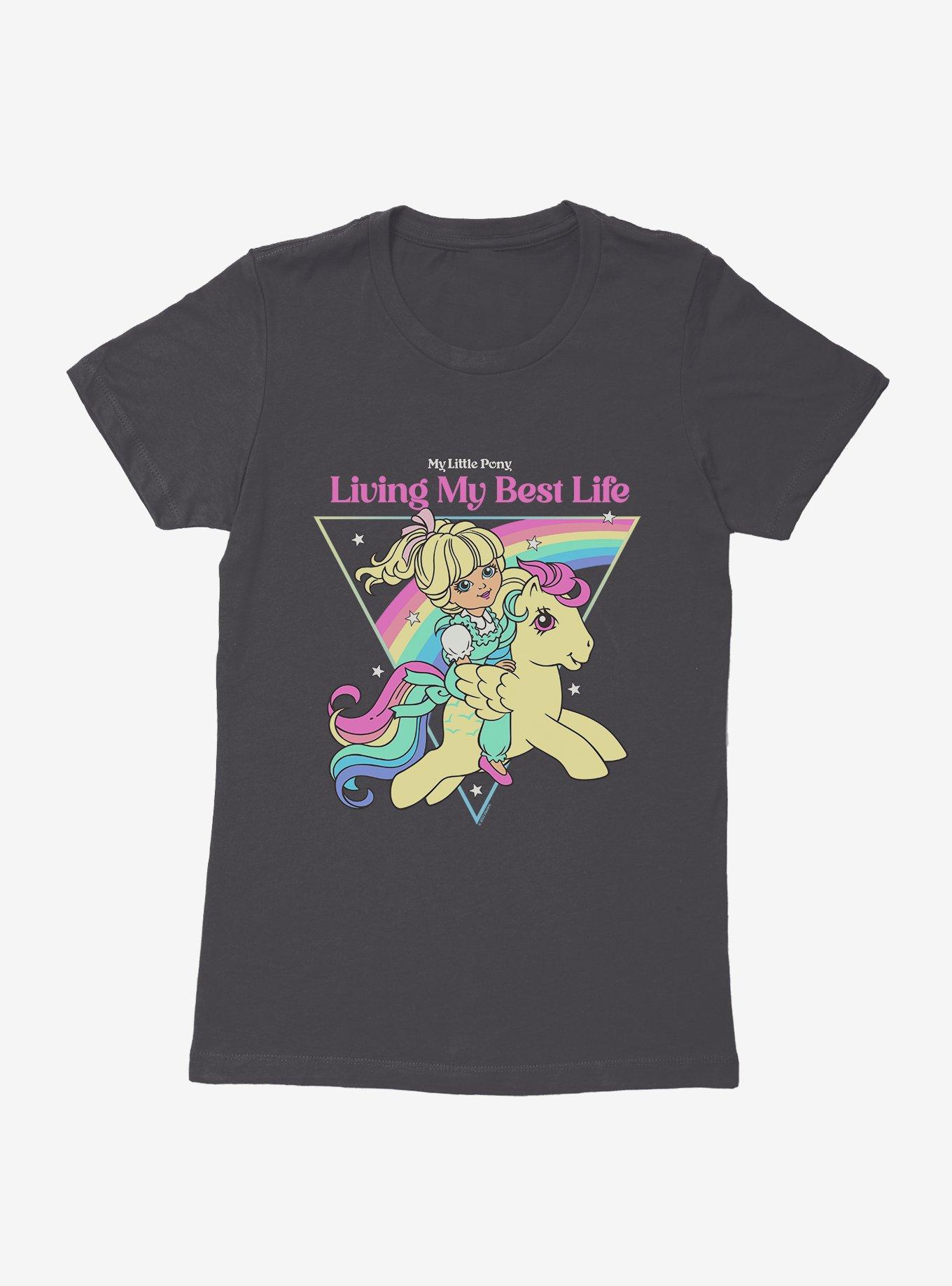My Little Pony Living My Best Life Womens T-Shirt, HEAVY METAL, hi-res
