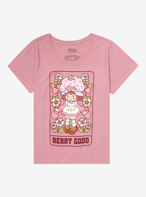 Strawberry Shortcake Tarot Boyfriend Fit Girls T-Shirt Plus Size | Hot