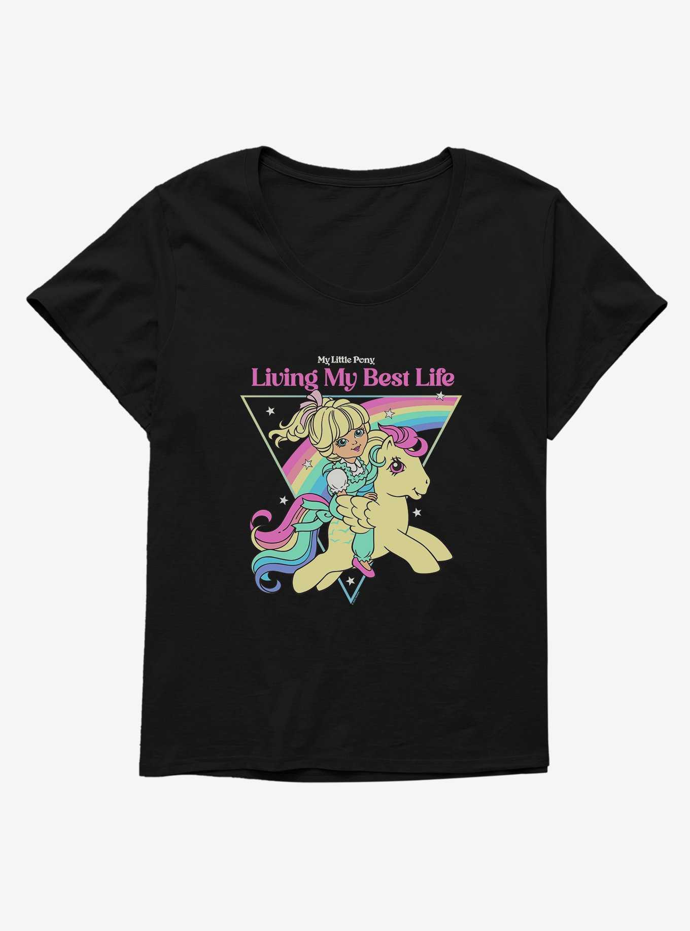 My Little Pony Living My Best Life Womens T-Shirt Plus Size, , hi-res