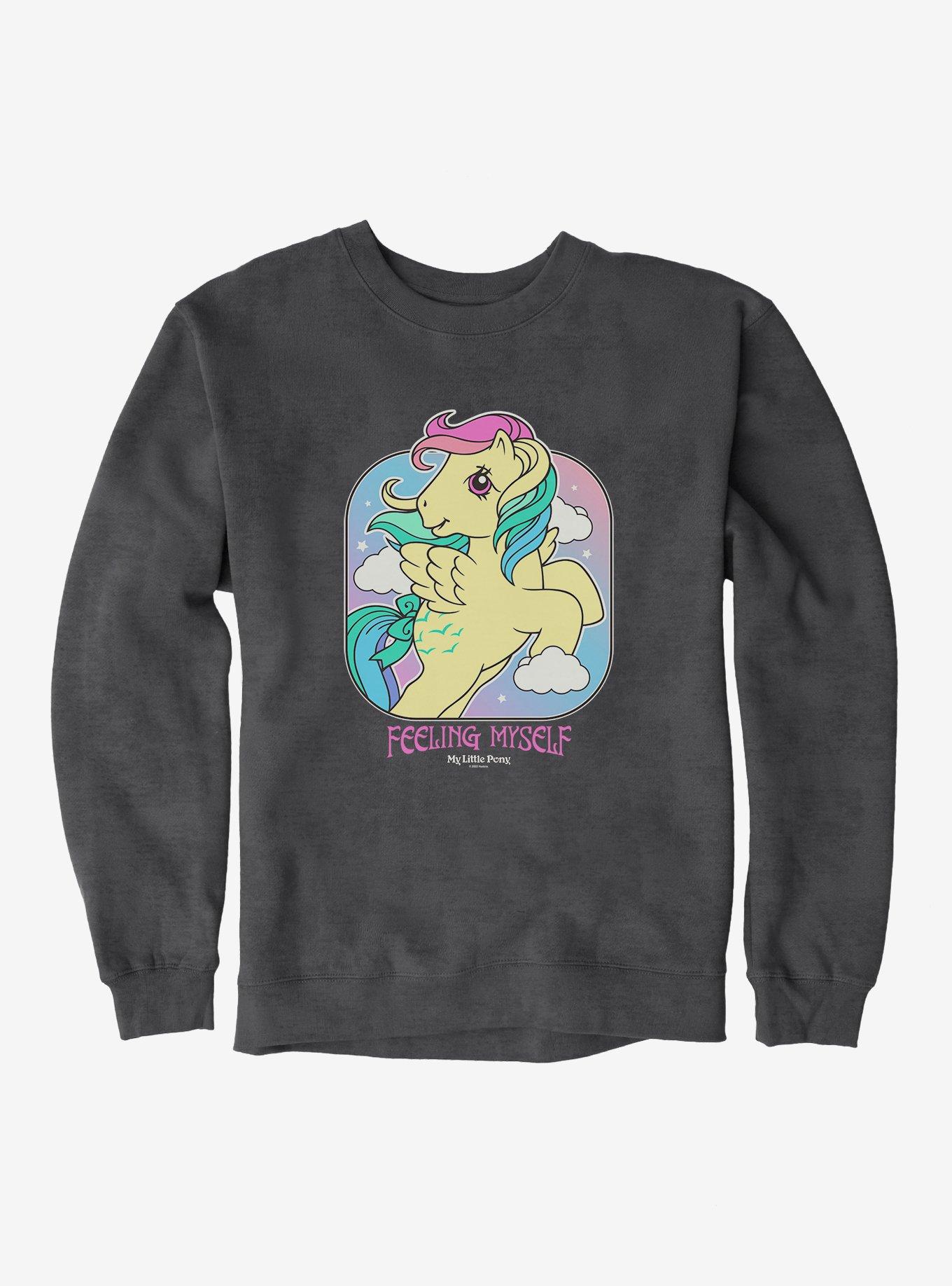 My Little Pony Feeling Myself Sweatshirt, DARK HEATHER, hi-res