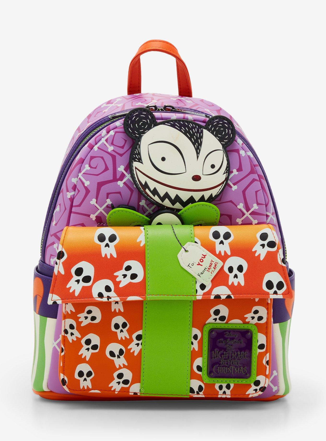 Loungefly The Nightmare Before Christmas 30th Anniversary Scary Teddy Glow-In-The-Dark Mini Backpack, , hi-res