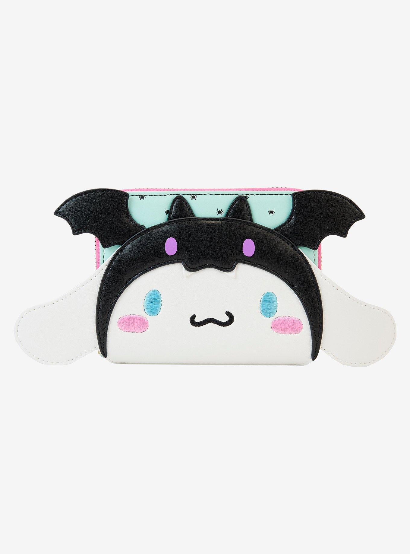 Loungefly Cinnamoroll Halloween Bat Mini Zipper Wallet, , hi-res