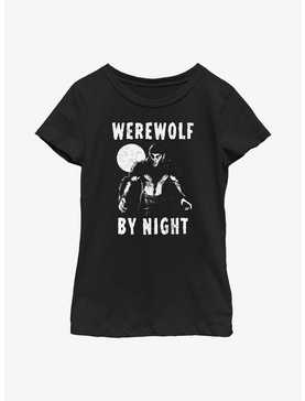 Marvel Studios' Special Presentation: Werewolf By Night Lurking Wolfman Youth Girls T-Shirt, , hi-res