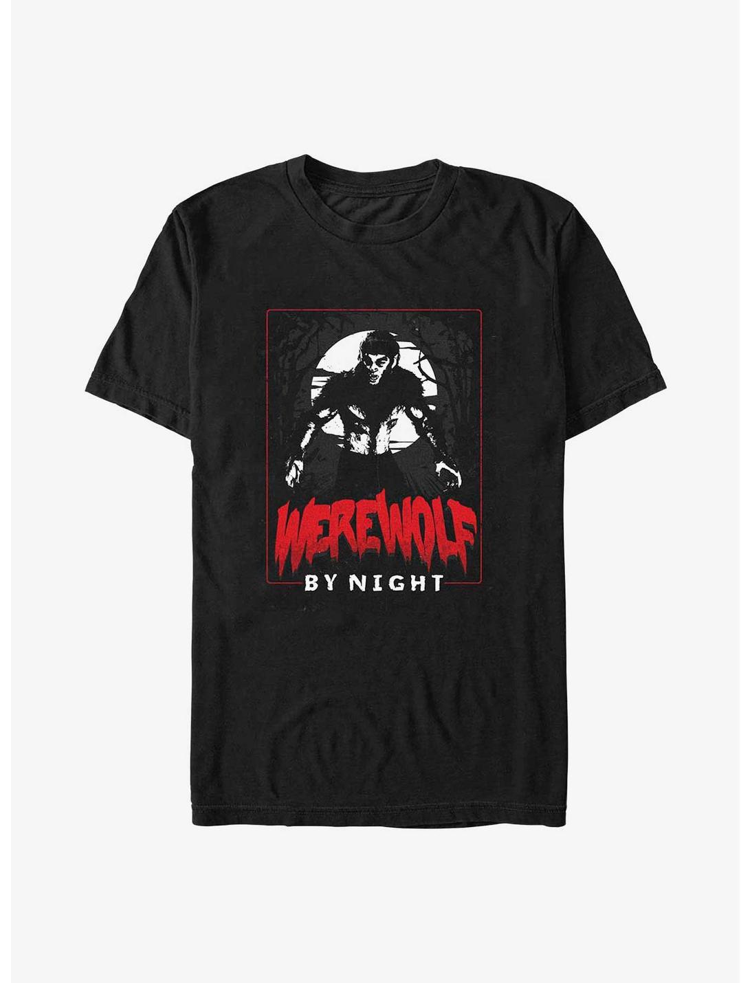 Marvel Studios' Special Presentation: Werewolf By Night Poster T-Shirt, BLACK, hi-res