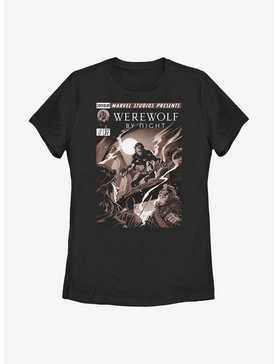 Marvel Studios' Special Presentation: Werewolf By Night Cover Art Womens T-Shirt, , hi-res