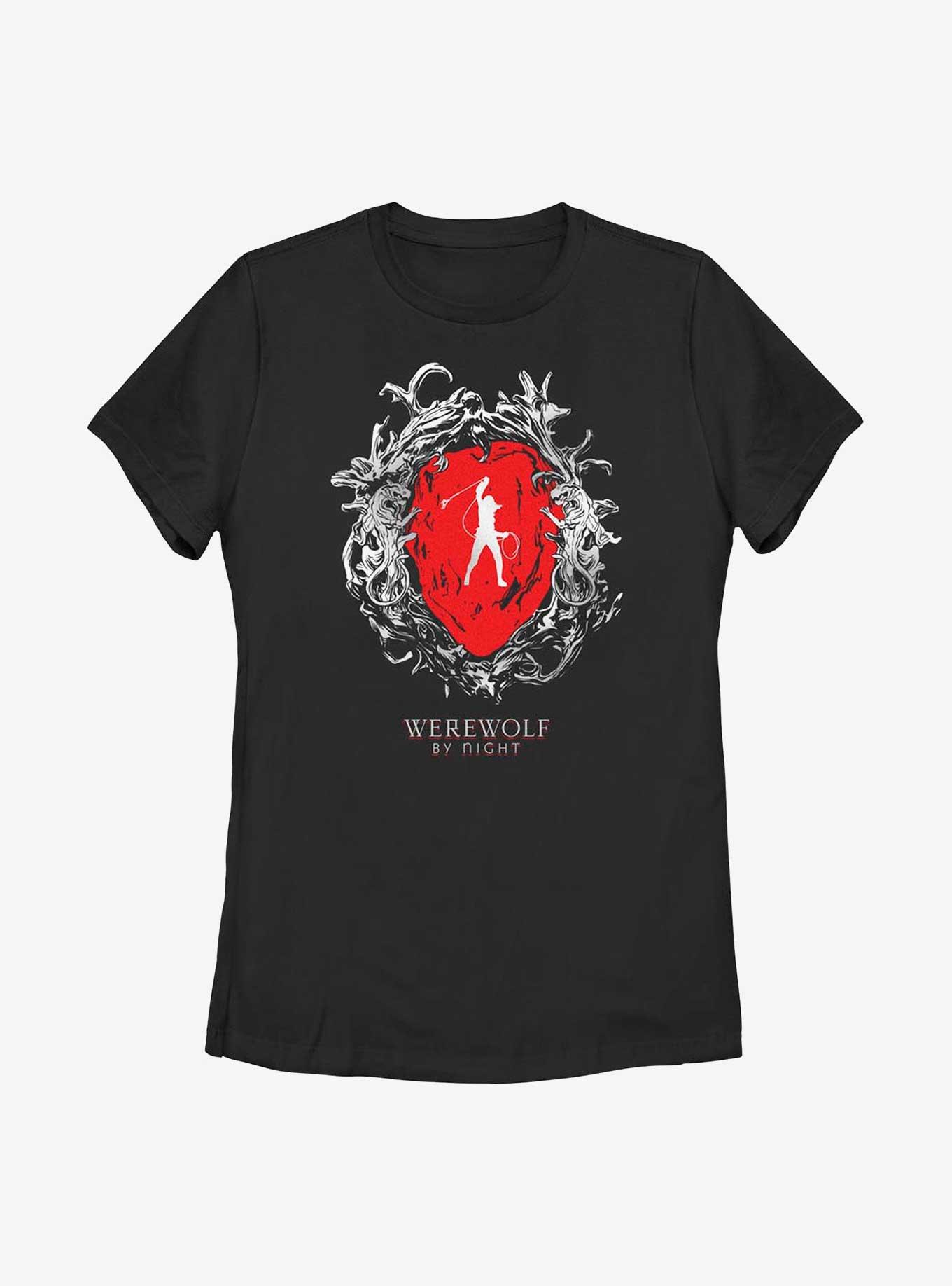 Marvel Studios' Special Presentation: Werewolf By Night Elsa Bloodstone Heart Womens T-Shirt, , hi-res
