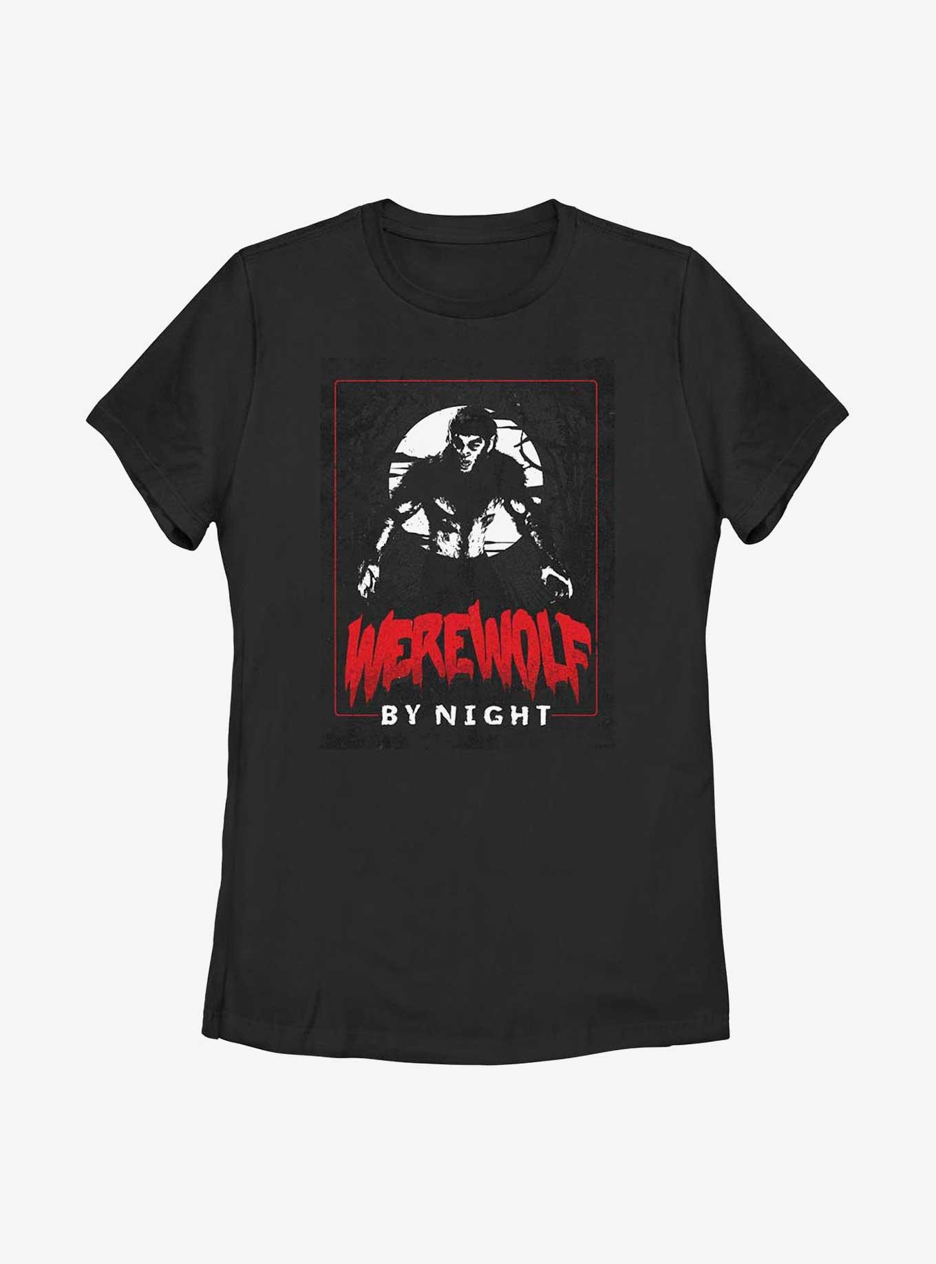 Marvel Studios' Special Presentation: Werewolf By Night Poster Womens T-Shirt, , hi-res