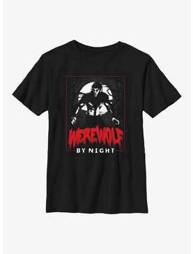Marvel Studios' Special Presentation: Werewolf By Night Poster Youth T-Shirt, , hi-res