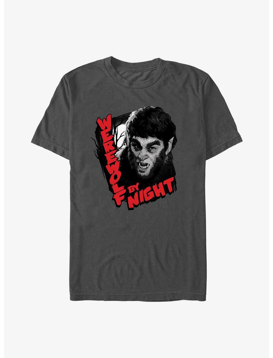 Marvel Studios' Special Presentation: Werewolf By Night Badge T-Shirt, CHARCOAL, hi-res