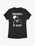 Marvel Studios' Special Presentation: Werewolf By Night Lurking Wolfman Womens T-Shirt, BLACK, hi-res