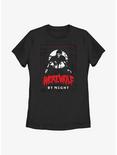 Marvel Studios' Special Presentation: Werewolf By Night Poster Womens T-Shirt, BLACK, hi-res