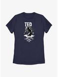 Marvel Studios' Special Presentation: Werewolf By Night Ted The Man-Thing Womens T-Shirt, NAVY, hi-res