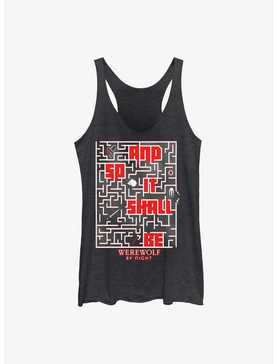 Marvel Studios' Special Presentation: Werewolf By Night And So It Shall Be Maze Womens Tank Top, , hi-res