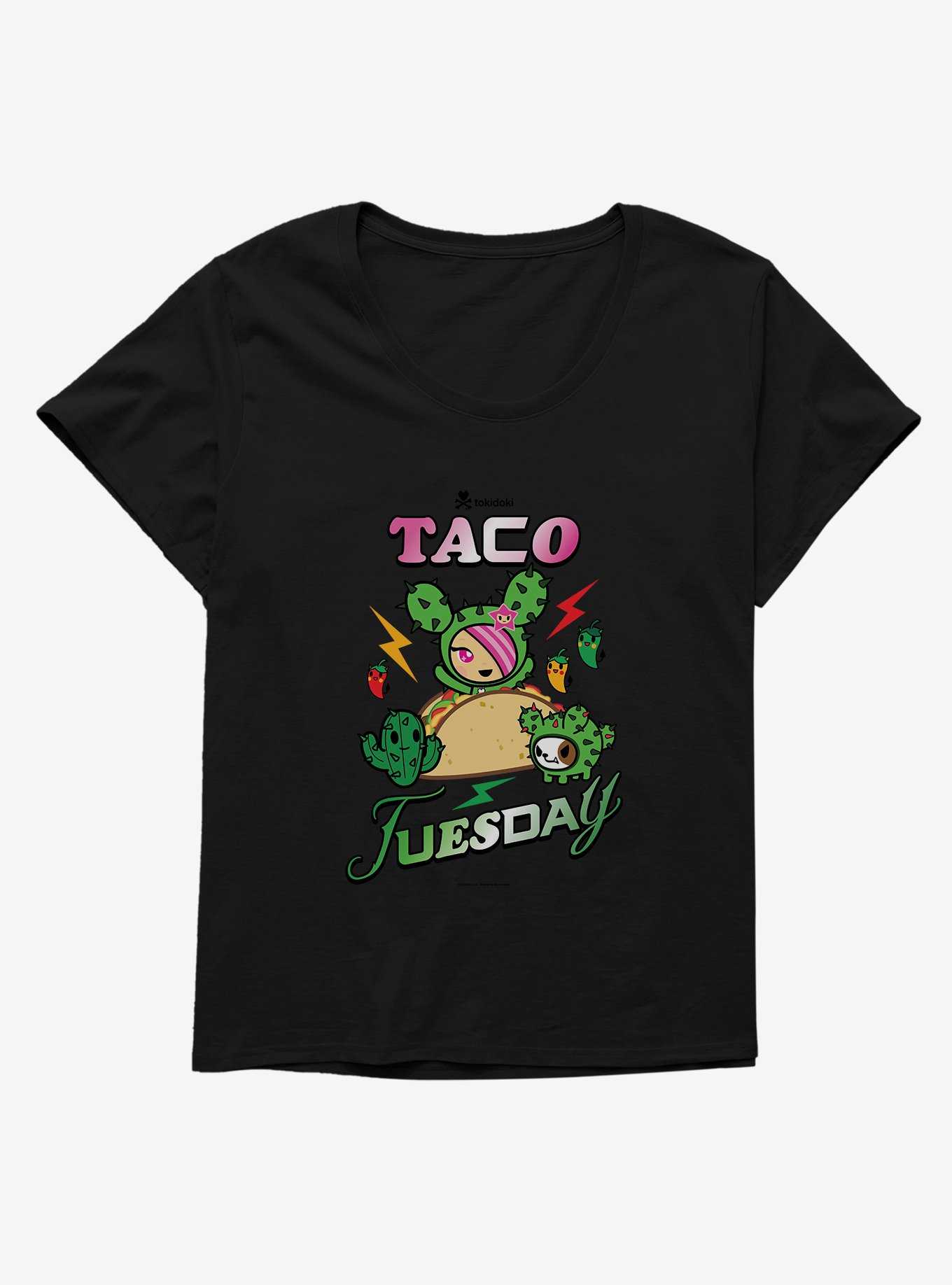 Tokidoki Taco Tuesday Girls T-Shirt Plus Size, , hi-res