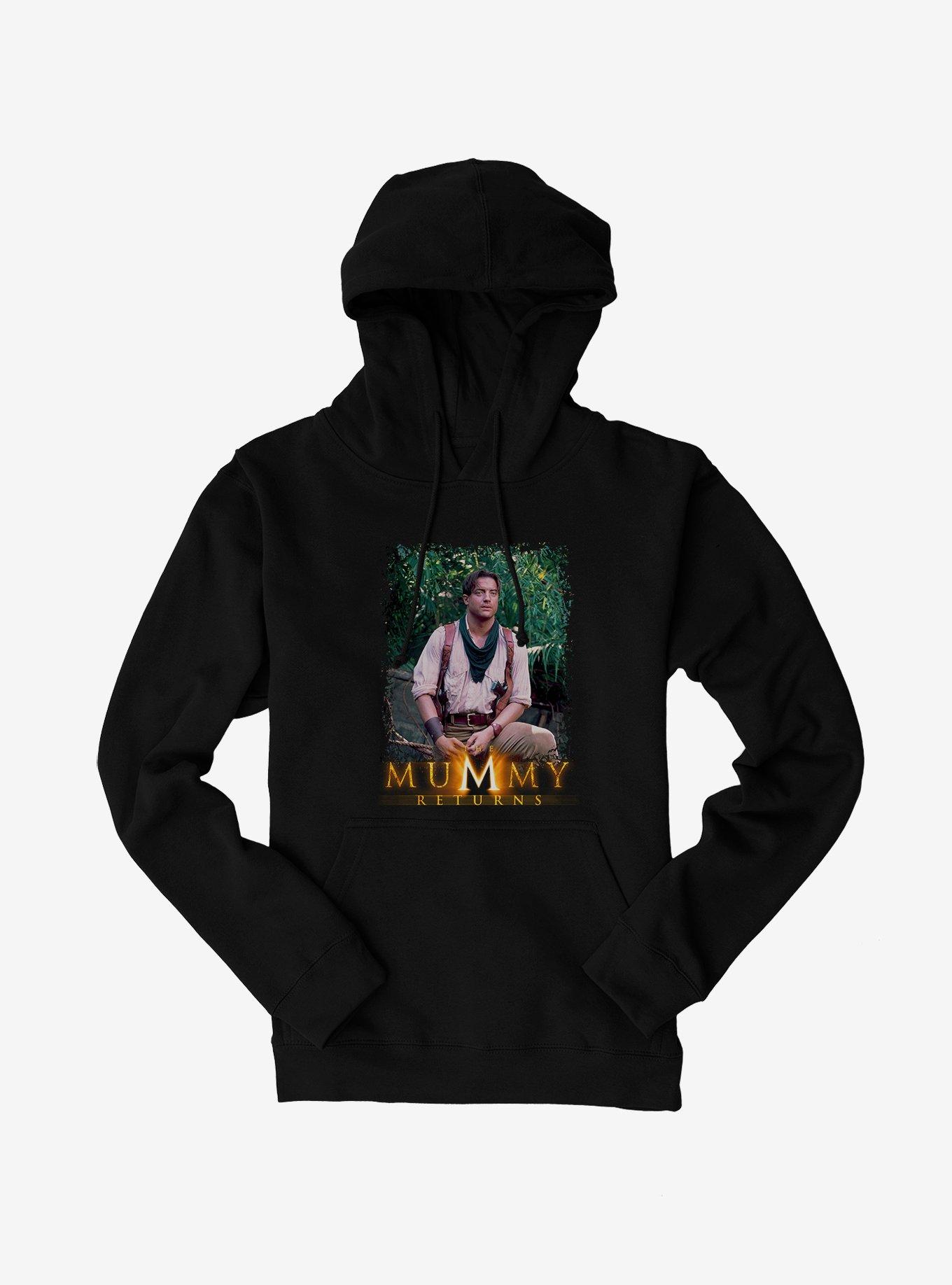 The Mummy Returns Rick O'Connell Hoodie, BLACK, hi-res