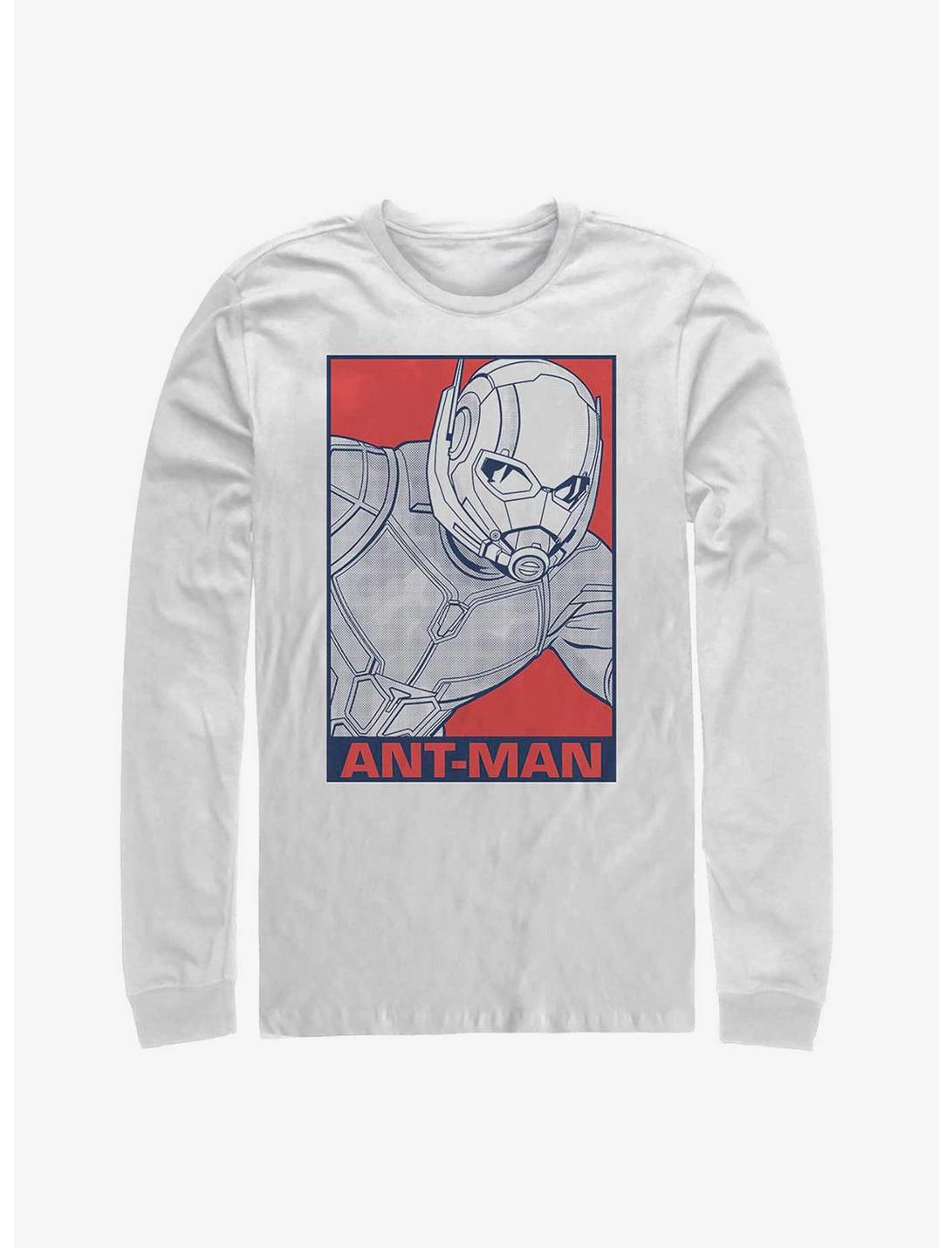 Marvel Ant-Man Pop Art Ant-Man Poster Long-Sleeve T-Shirt, WHITE, hi-res