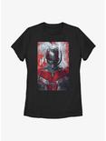 Marvel Ant-Man Painted Ant-Man Poster Womens T-Shirt, BLACK, hi-res