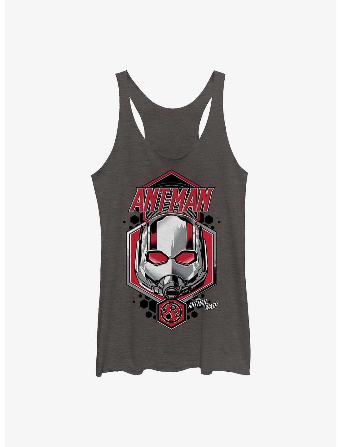 Marvel Ant-Man and the Wasp Shield Ant-Man Womens Tank Top, GRAY HTR, hi-res