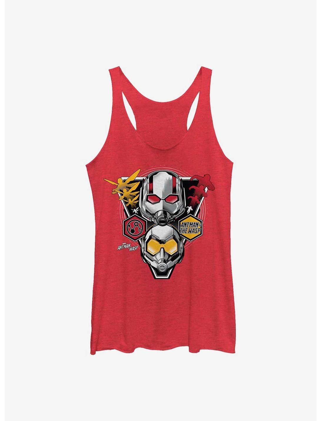 Marvel Ant-Man and the Wasp Team Insect Womens Tank Top, RED HTR, hi-res