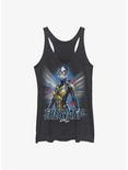 Marvel Ant-Man and the Wasp The Wasp Atom Womens Tank Top, BLK HTR, hi-res