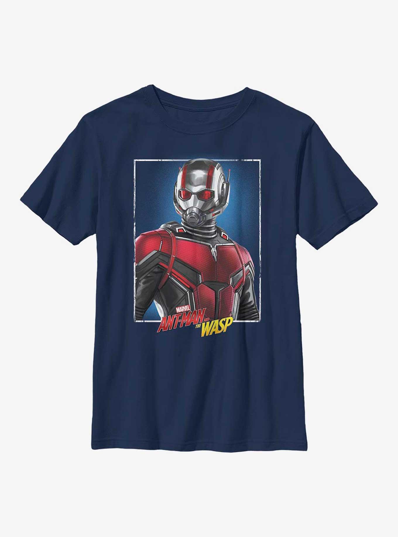 Marvel Ant-Man and the Wasp Ant-Man Poster Youth T-Shirt, NAVY, hi-res