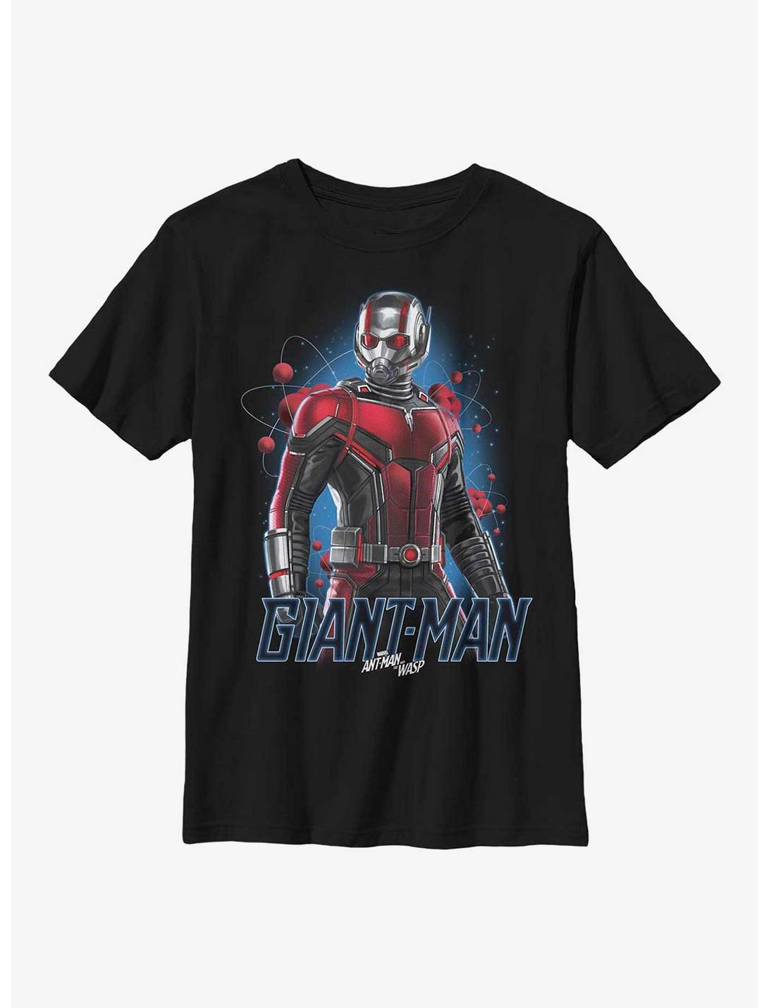 Marvel Ant-Man and the Wasp Giant-Man Atom Youth T-Shirt, BLACK, hi-res