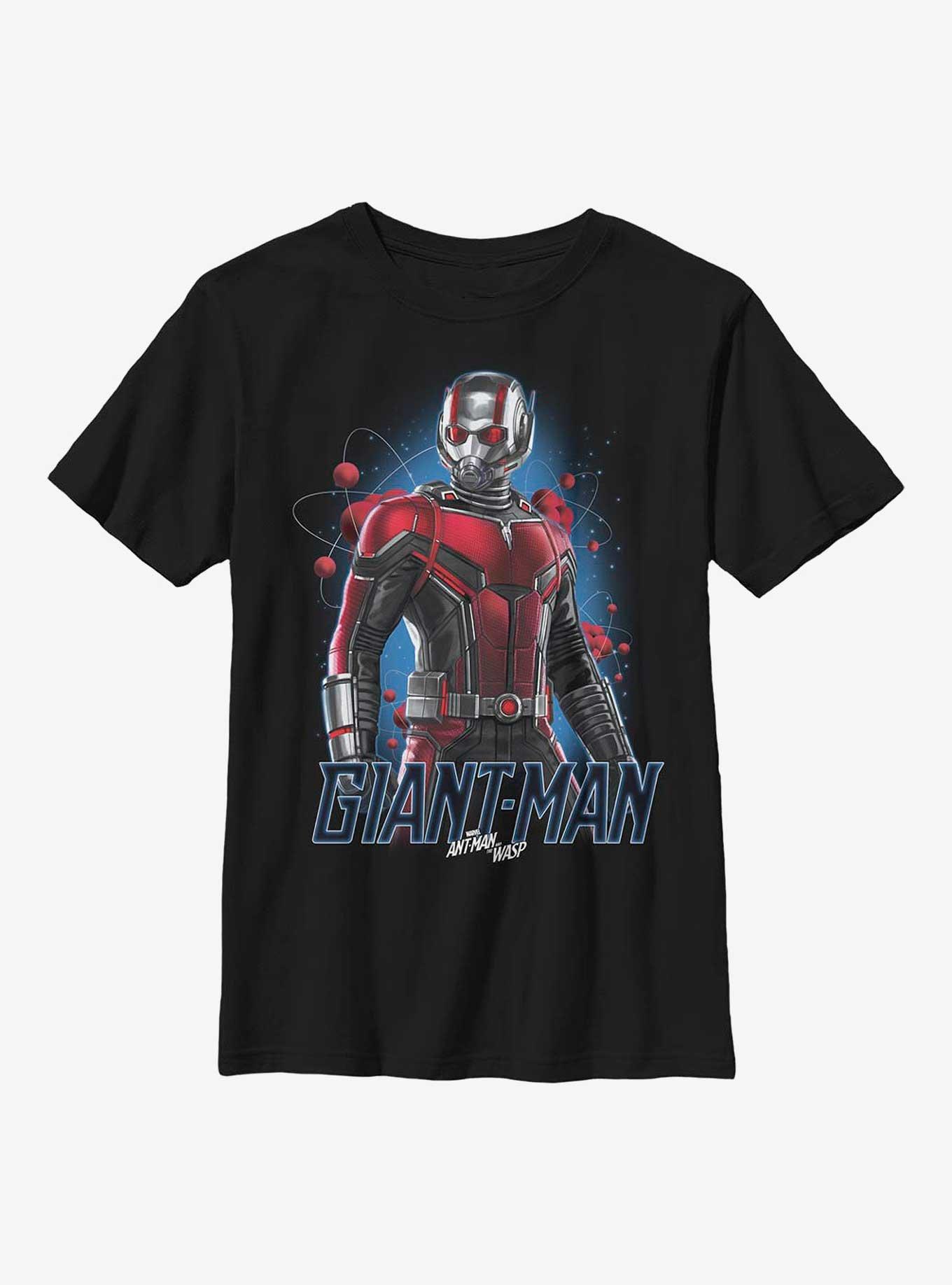 Marvel Ant-Man and the Wasp Giant-Man Atom Youth T-Shirt, BLACK, hi-res