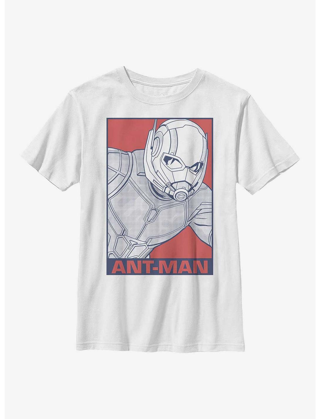 Marvel Ant-Man Pop Art Ant-Man Poster Youth T-Shirt, WHITE, hi-res