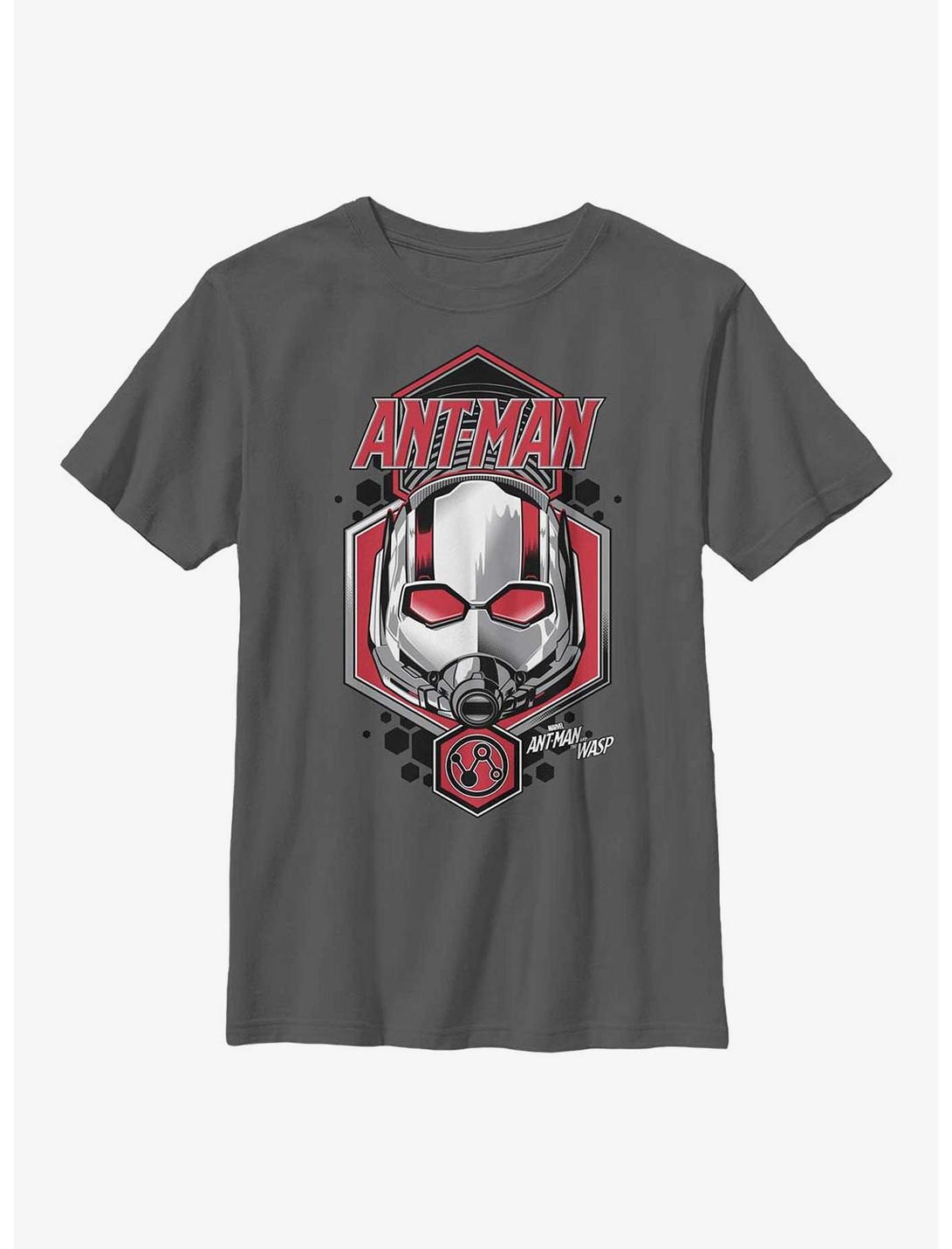 Marvel Ant-Man and the Wasp Shield Ant-Man Youth T-Shirt, CHARCOAL, hi-res