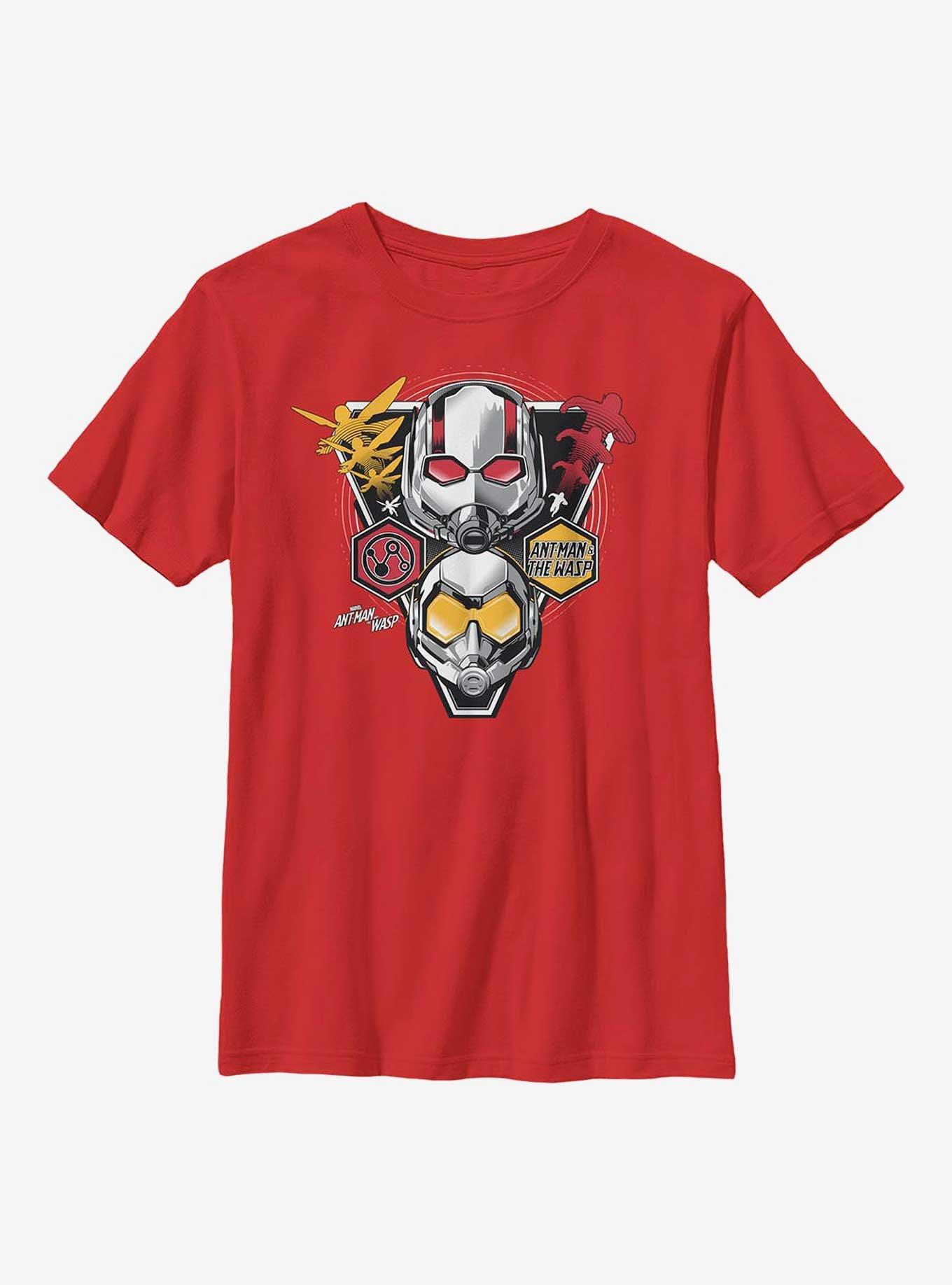 Marvel Ant-Man and the Wasp Team Insect Youth T-Shirt, RED, hi-res