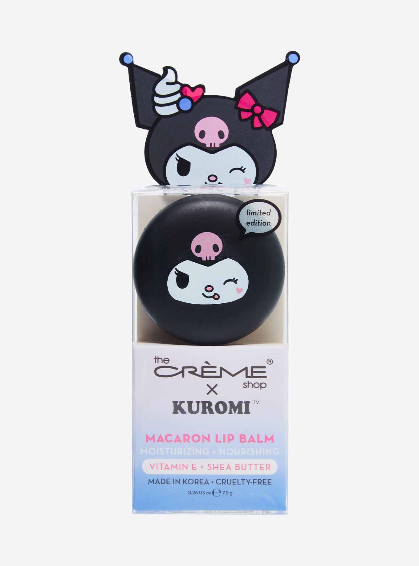 The Creme Shop Kuromi Blueberry Smoothie Macaron Lip Balm