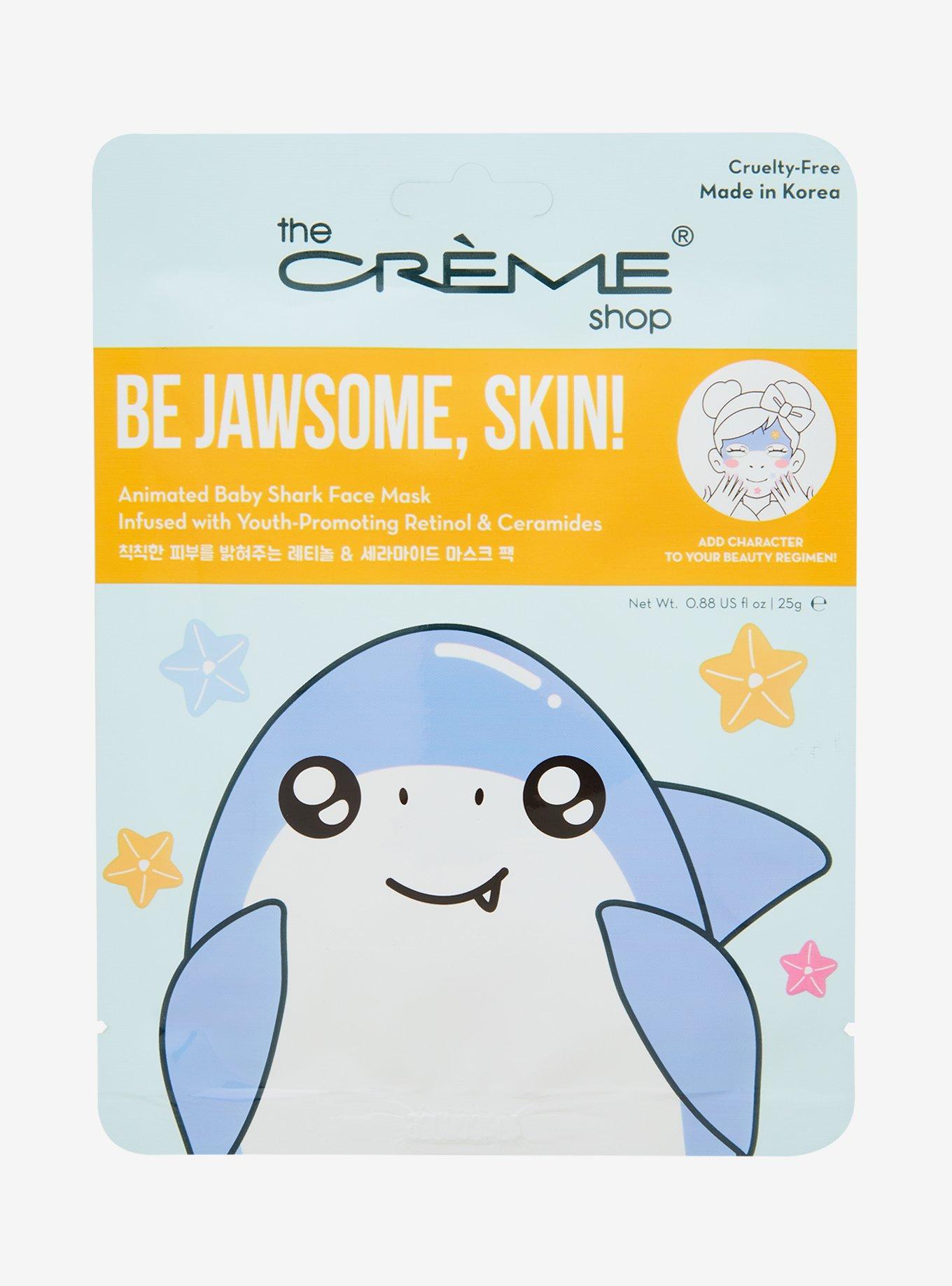The Creme Shop Shark Facial Sheet Mask, , hi-res